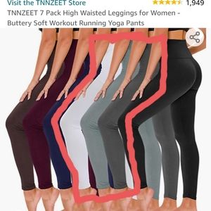 High waisted leggings for women